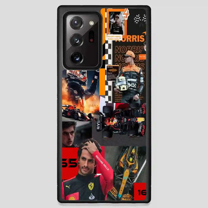 Lando Norris Collage Samsung Galaxy Note 20 Ultra Case