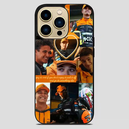 Lando Norris Love iPhone 14 Pro Max Case