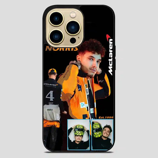 Lando Norris Mclaren iPhone 14 Pro Max Case