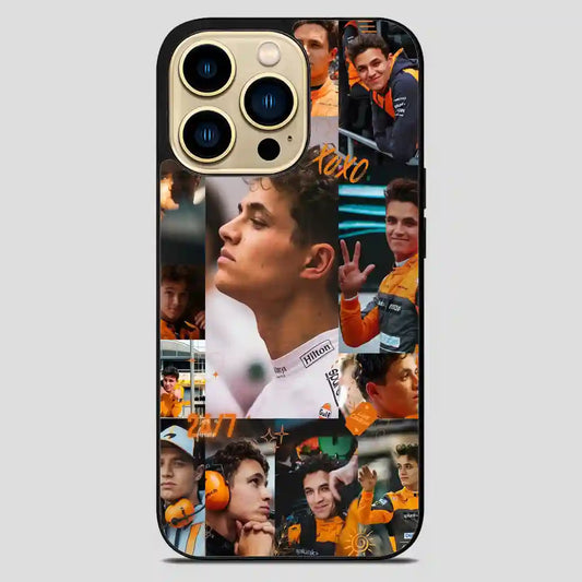 Lando Norris Xoxo iPhone 14 Pro Max Case