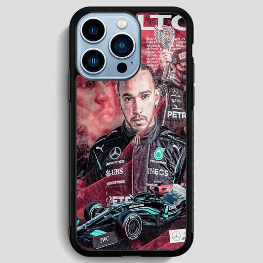 Lewis Hamilton Art iPhone 13 Pro Max Case