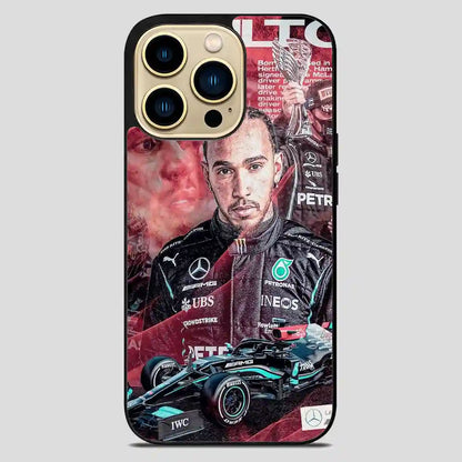 Lewis Hamilton Art iPhone 14 Pro Max Case