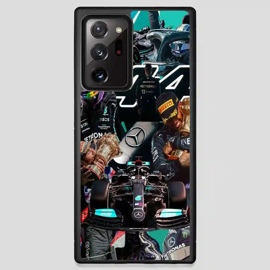 Lewis Hamilton Collage Fvintage Samsung Galaxy Note 20 Ultra Case