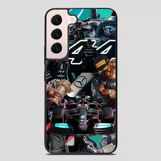 Lewis Hamilton Collage Fvintage Samsung Galaxy S22 Plus Case