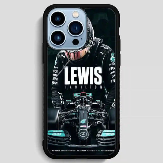 Lewis Hamilton F Vintage Art iPhone 13 Pro Max Case