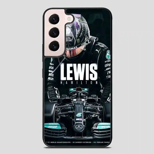 Lewis Hamilton F Vintage Art Samsung Galaxy S22 Plus Case