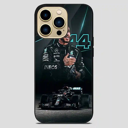 Lewis Hamilton F Vintage Smile iPhone 14 Pro Max Case