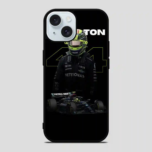 Lewis Hamilton Mercedes Benz iPhone 15 Case