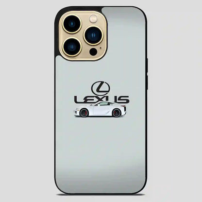 Lexus Car White iPhone 14 Pro Max Case