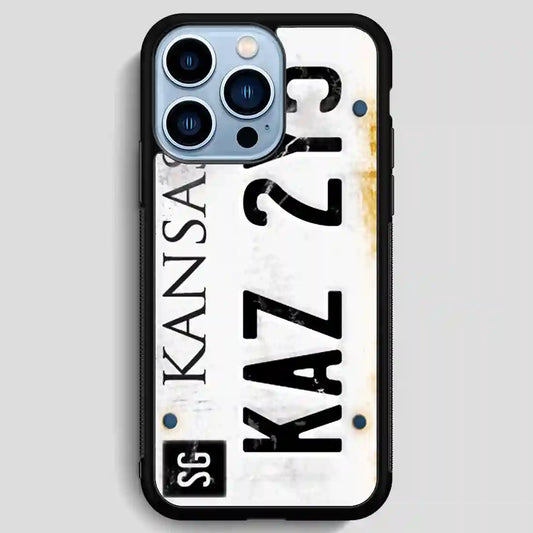 License Plate Supernatural iPhone 13 Pro Max Case