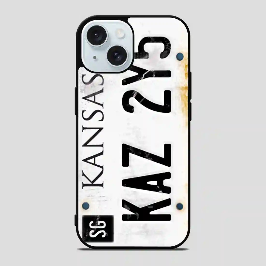 License Plate Supernatural iPhone 15 Case