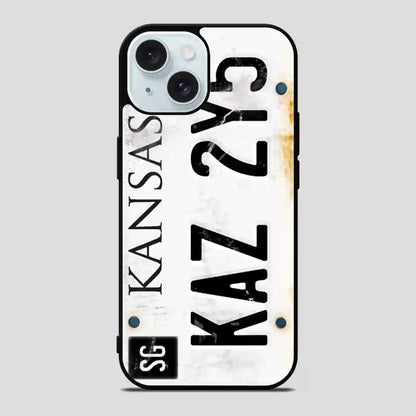 License Plate Supernatural iPhone 15 Case