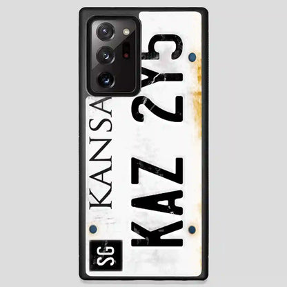 License Plate Supernatural Samsung Galaxy Note 20 Ultra Case