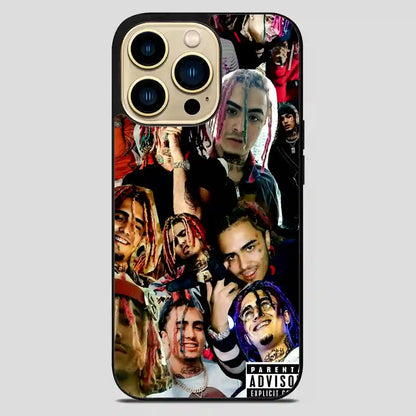 Lil Pump Collage iPhone 14 Pro Max Case