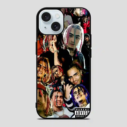 Lil Pump Collage iPhone 15 Case