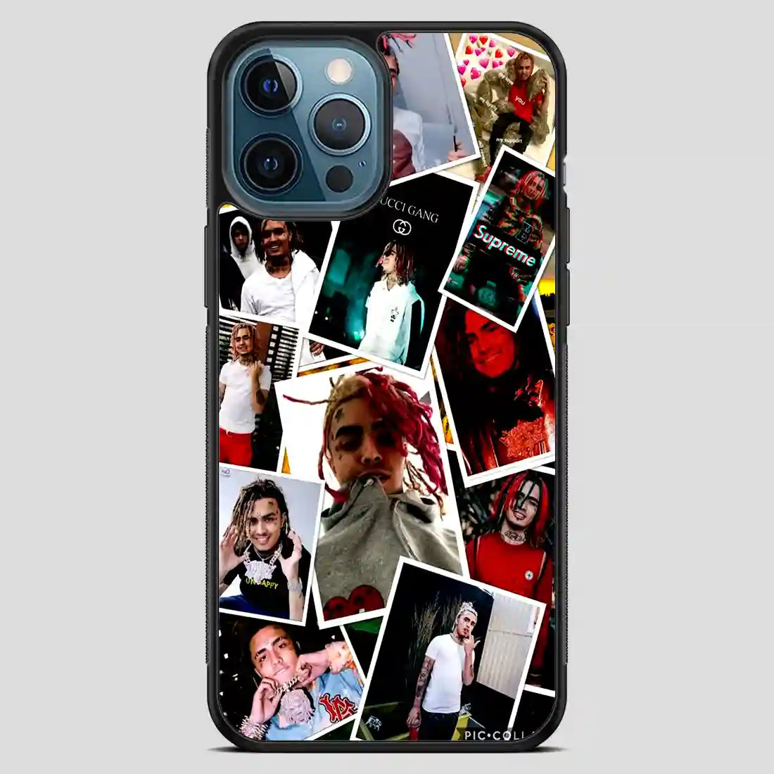 Lil Pump Collage Photo iPhone 12 Pro Max Case