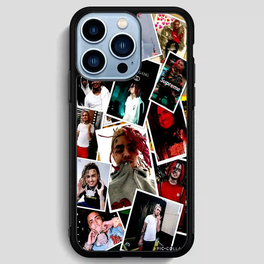 Lil Pump Collage Photo iPhone 13 Pro Max Case