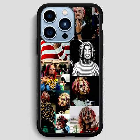 Lil Pump Collage Rap iPhone 13 Pro Max Case