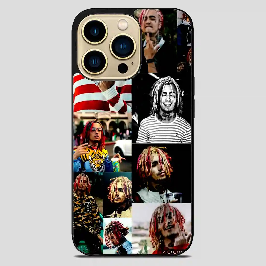 Lil Pump Collage Rap iPhone 14 Pro Max Case