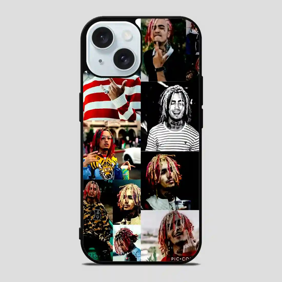 Lil Pump Collage Rap iPhone 15 Case