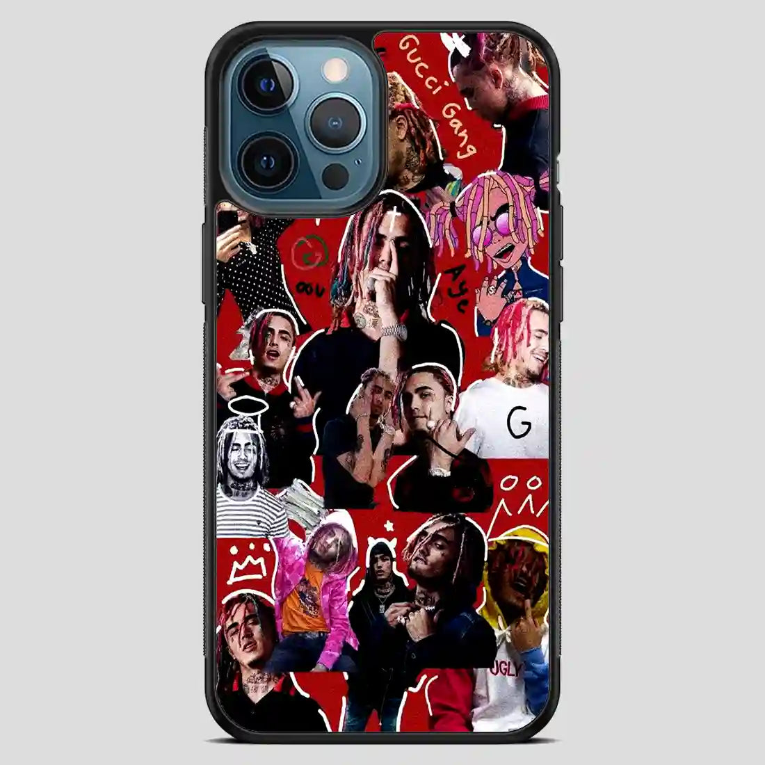 Lil Pump Collage Rapper iPhone 12 Pro Max Case