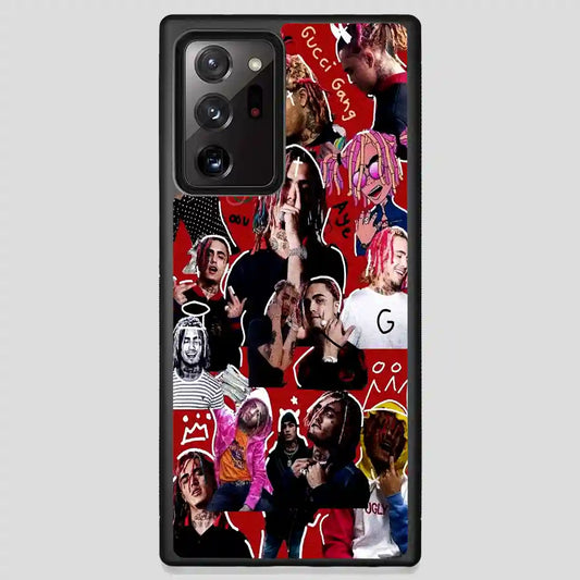 Lil Pump Collage Rapper Samsung Galaxy Note 20 Ultra Case