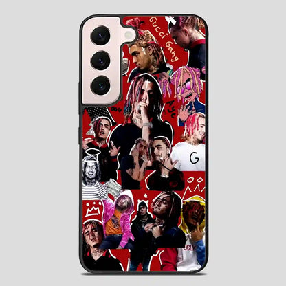 Lil Pump Collage Rapper Samsung Galaxy S22 Plus Case