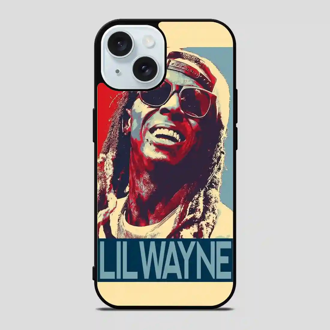 Lil Wayne Rapper Art iPhone 15 Case