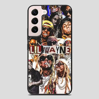 Lil Wayne Rapper Collage Samsung Galaxy S22 Plus Case