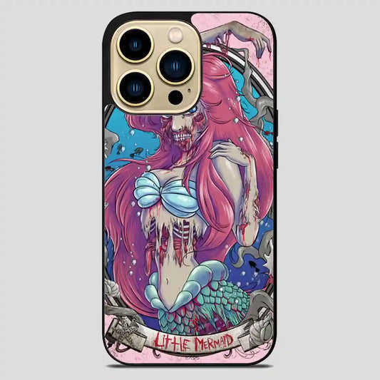 Little Mermaid Zombie iPhone 14 Pro Max Case