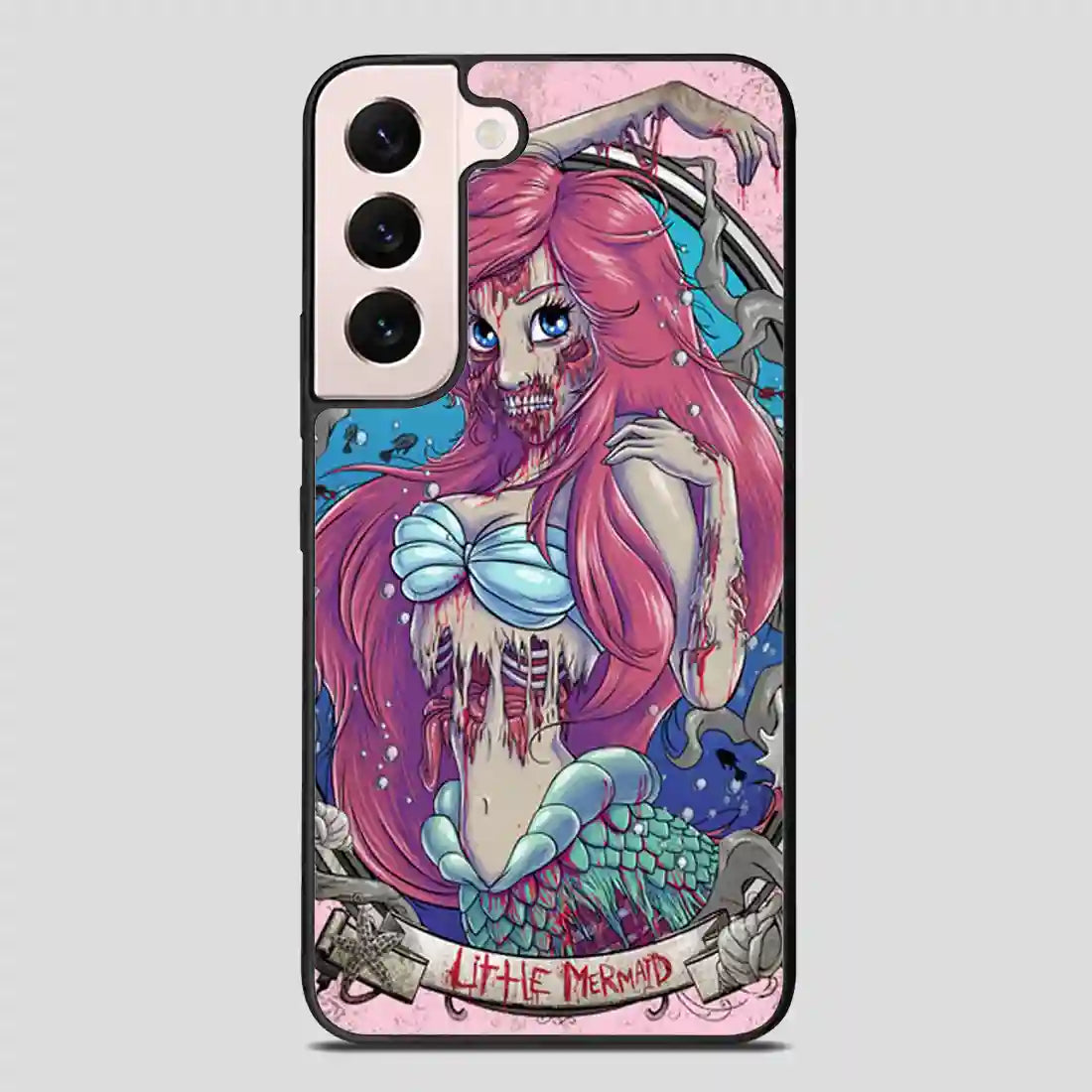 Little Mermaid Zombie Samsung Galaxy S22 Plus Case