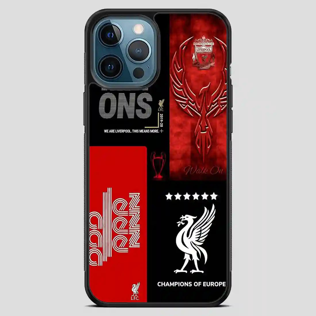 Liverpool Football Club Champions iPhone 12 Pro Max Case