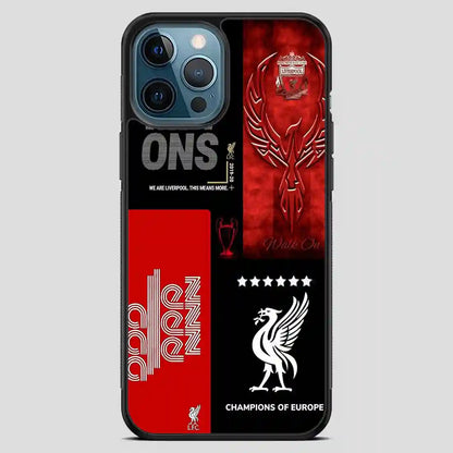 Liverpool Football Club Champions iPhone 12 Pro Max Case