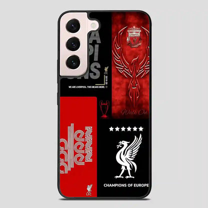 Liverpool Football Club Champions Samsung Galaxy S22 Plus Case