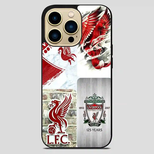 Liverpool Football Club Collage iPhone 14 Pro Max Case