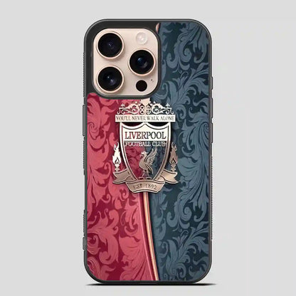 Liverpool Football Club Est Patternhandcraftretro iPhone 16 Pro Case