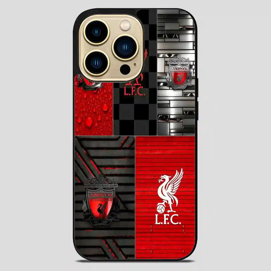 Liverpool Football Club Red Luxury iPhone 14 Pro Max Case