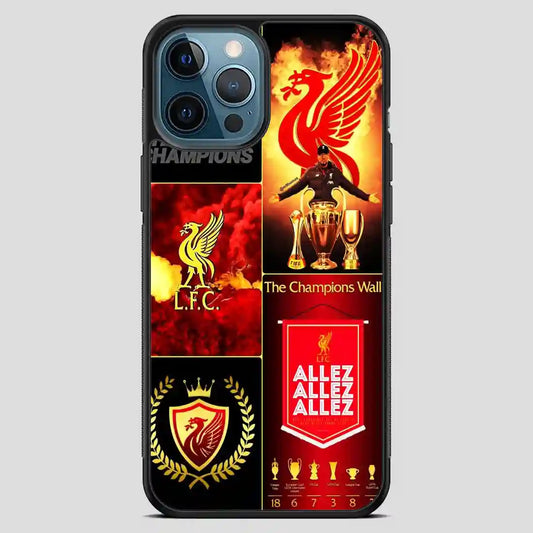 Liverpool Football Collage iPhone 12 Pro Max Case