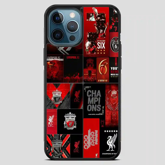 Liverpool Football Collage Sport iPhone 12 Pro Max Case