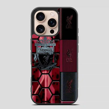 Liverpool Football Luxury iPhone 16 Pro Case