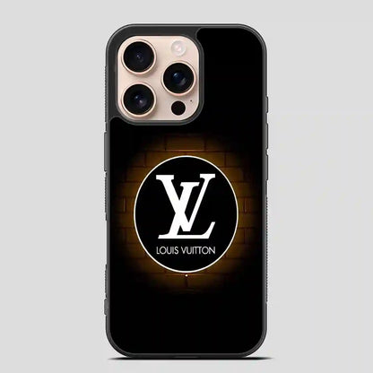 Louis Vuitton Black Luxury iPhone 16 Pro Case