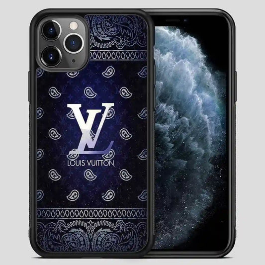 Louis Vuitton Blue iPhone 11 Pro Max Case