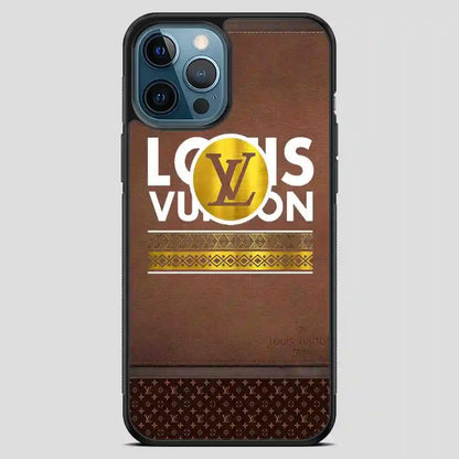 Louis Vuitton Brown iPhone 12 Pro Max Case