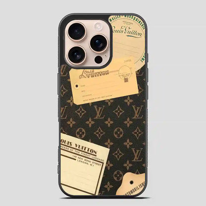 Louis Vuitton Desighn iPhone 16 Pro Case