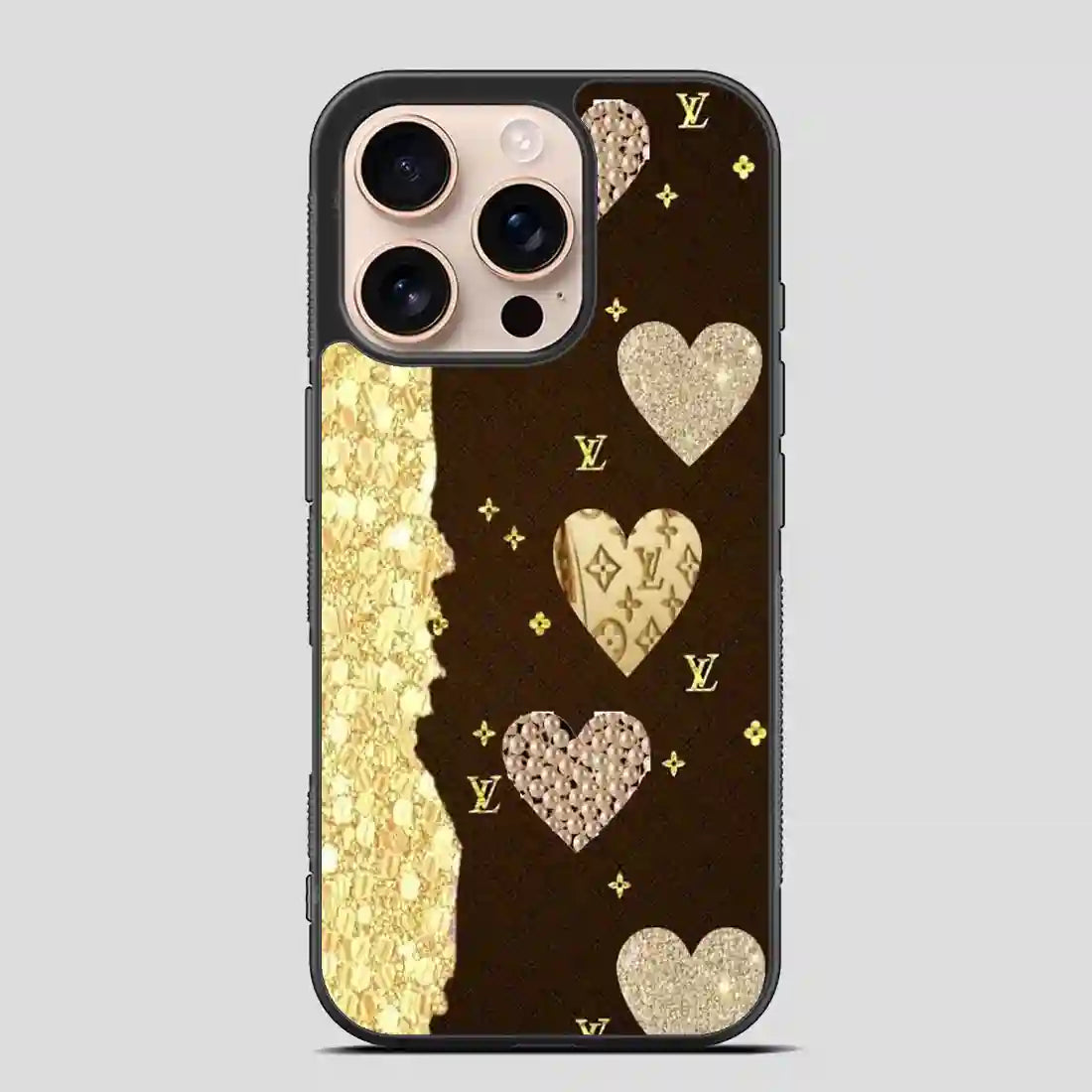 Louis Vuitton Love Brown iPhone 16 Pro Case