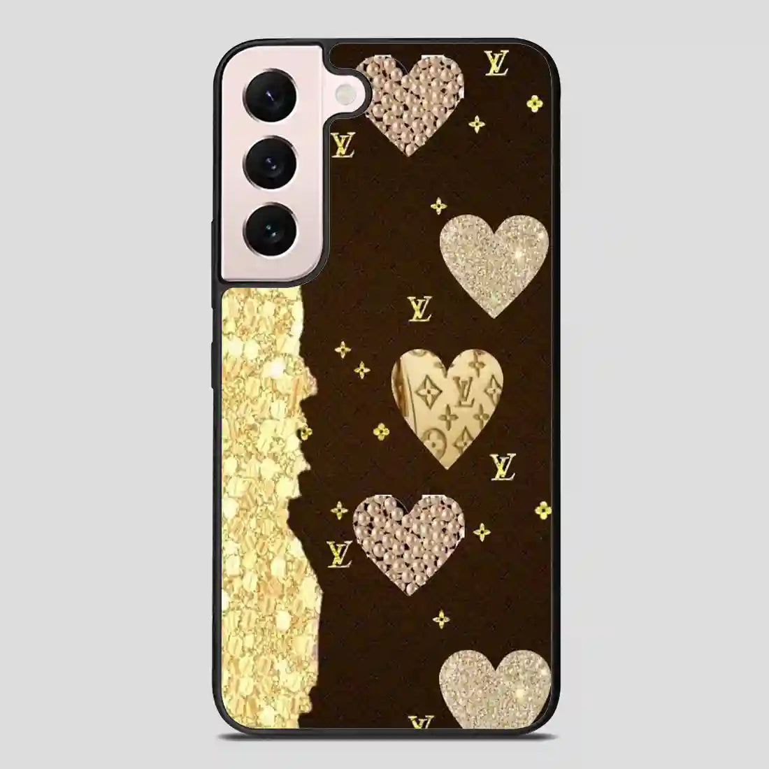 Louis Vuitton Love Brown Samsung Galaxy S22 Plus Case