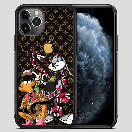 Lv Cartoon Duck iPhone 11 Pro Max Case