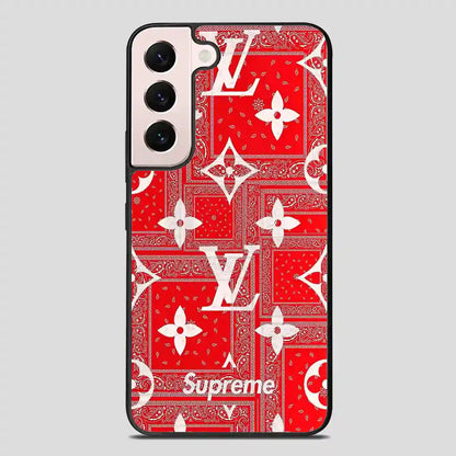 Lv Supreme Wallpaper Samsung Galaxy S22 Plus Case