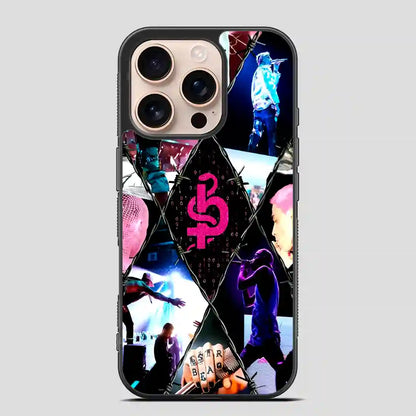 Machine Gun Kelly Rapper Collage iPhone 16 Pro Case