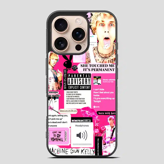 Machine Gun Kelly Tongue iPhone 16 Pro Case